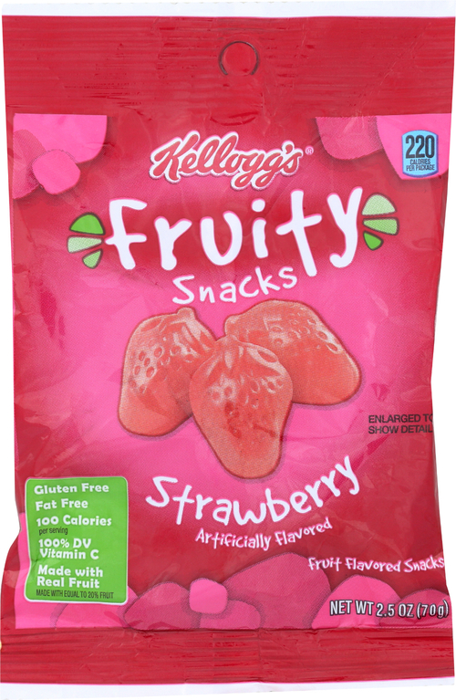 Kellogg's Fruity Snacks Strawberry - 2.5 oz