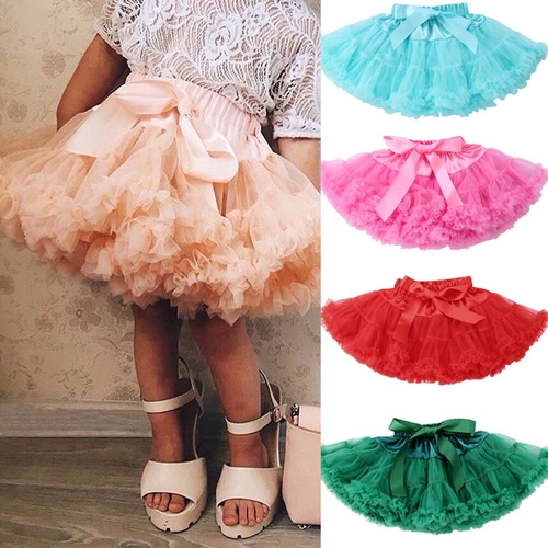 Multi style Little Girls Tutu Skirts Kids Baby