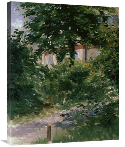 Global Gallery GCS-282392-36-142 36 in. Path in the Rueil Garden Art P