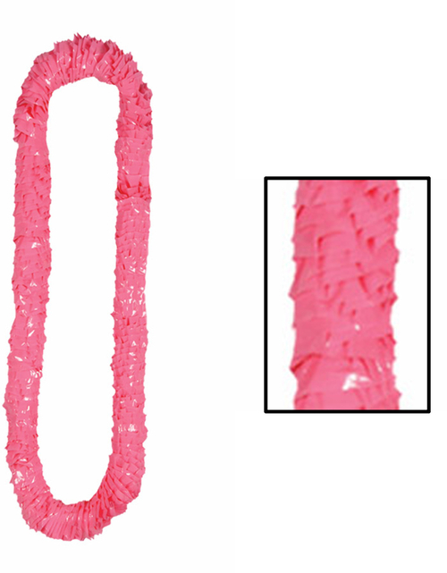 Soft-Twist Poly Leis - Pink #441P5