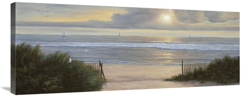 Global Gallery GCS-126638-1640-142 16 x 40 in. Summer Moments II Art P