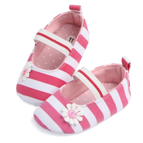 Newborn Toddler Baby Girl Soft Sole Crib Shoes