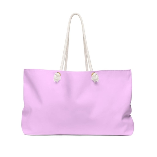 Weekender Tote Bag - Light Pink
