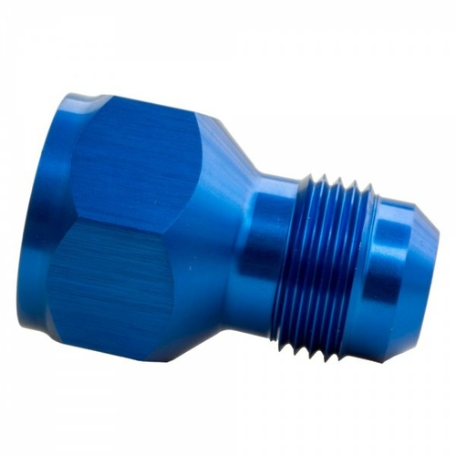 Female -8 AN to -6 AN Male Reducer Adapter, Blue