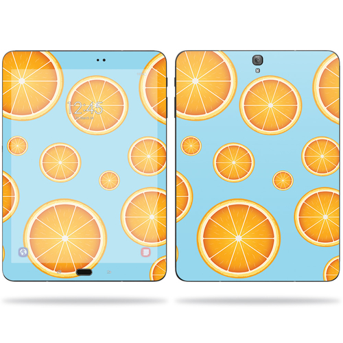 MightySkins SAGTABS3-Orange Slices Skin for Samsung Galaxy Tab S3 2017