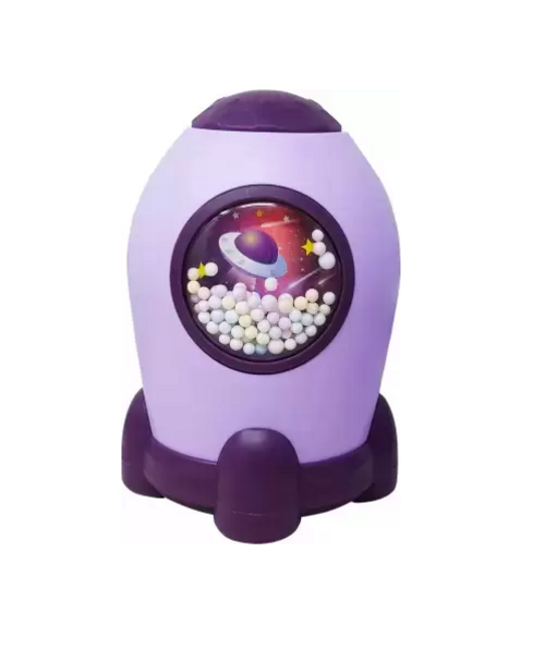 Rocket Shape Piggy Bank with Number Code Lock For Kids Coin Bank Coin