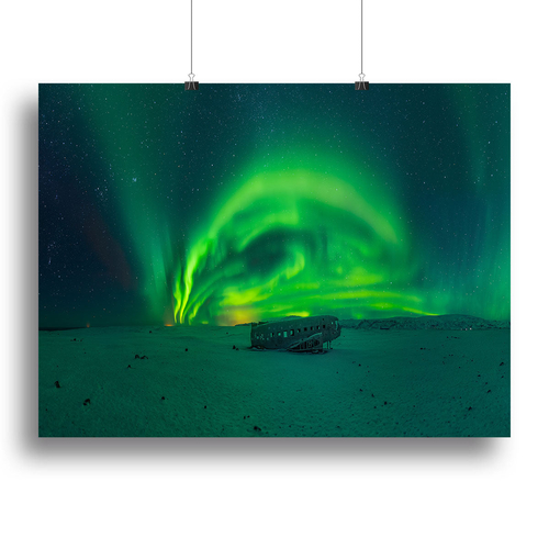 Night in Iceland Canvas Print or Poster