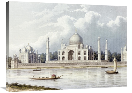 Global Gallery GCS-266333-36-142 36 in. The Taj Mahal Art Print - Char