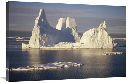 Global Gallery GCS-451333-2436-142 24 x 36 in. Castellated Iceberg&#44