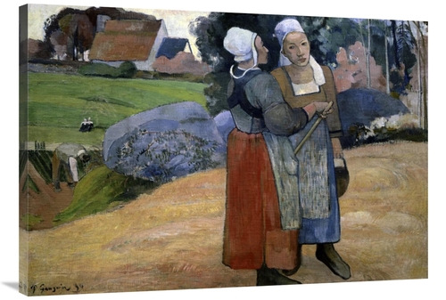 Global Gallery GCS-277644-40-142 40 in. Paysannes Bretonnes Art Print 