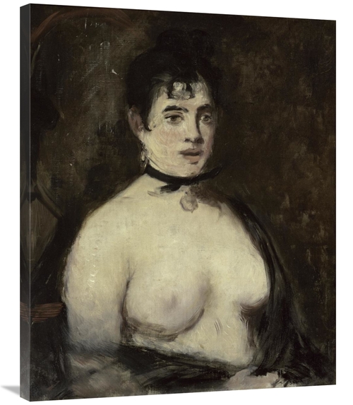 Global Gallery GCS-282381-36-142 36 in. La Brune Aux Seins Nus, 18