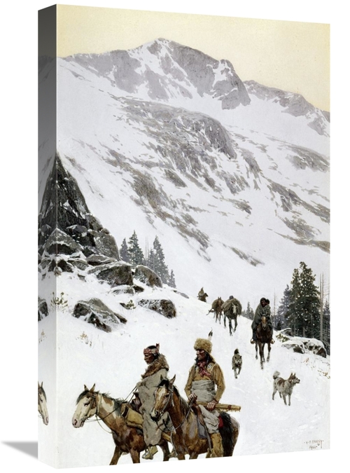 Global Gallery GCS-277503-22-142 22 in. Over the Divide Art Print - He