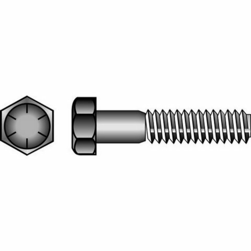 Hillman 230116 0.5 x 1.5 in. Lag Screw Hex Head Zinc Plated