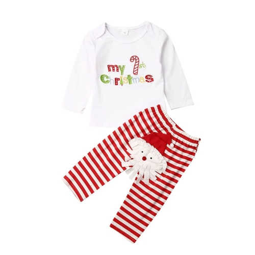 Pudcoco Autumn Newborn Kids Baby Girl Christmas