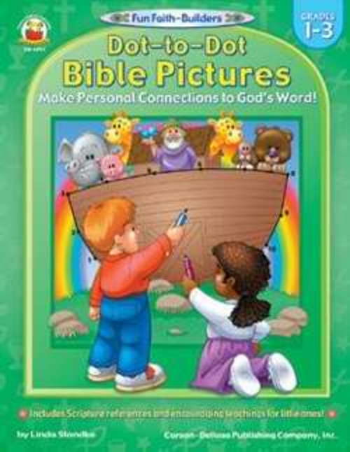 Carson-Dellosa Publishing Co. 54243 Dot To Dot Bible Pictures- Grades 