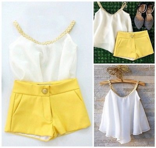 2016 Summer Newest Baby Kids Girls Sun Chiffon Top