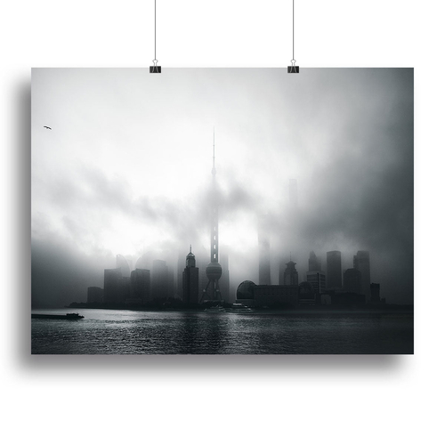 Pudong Early Morning Canvas Print or Poster