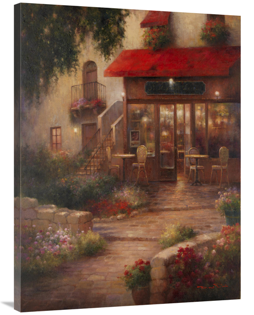 Global Gallery GCS-134473-3040-142 30 x 40 in. Restaurant Denou Art Pr