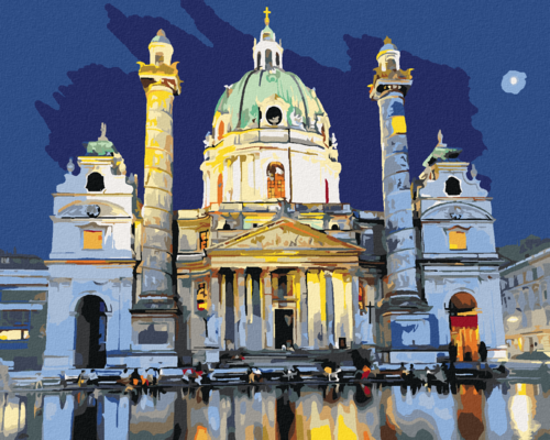 Paint by Numbers - ST. CHARLES IN VIENNA