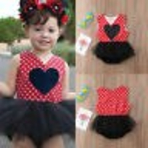 2018 Newborn Baby Girl Ruffle Layered Bodysuit