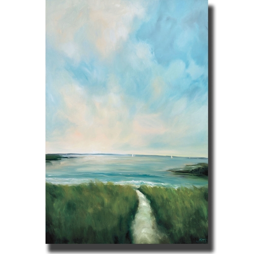 Artistic Home Gallery 3045L498CG Silver Rain by Karen Lorena Parker Pr