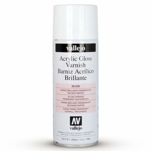 Acrylicos Vallejo VJP28530 400 ml Spray Paint - Gloss Varnish