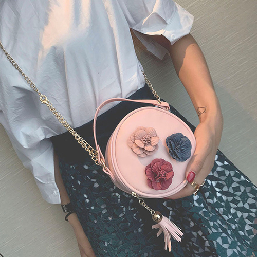 bag Women Fashion Handbag Shoulder circle
