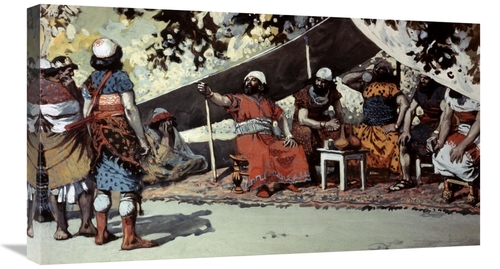 Global Gallery GCS-280226-30-142 30 in. Ben-Hadad & the Kings Drinking