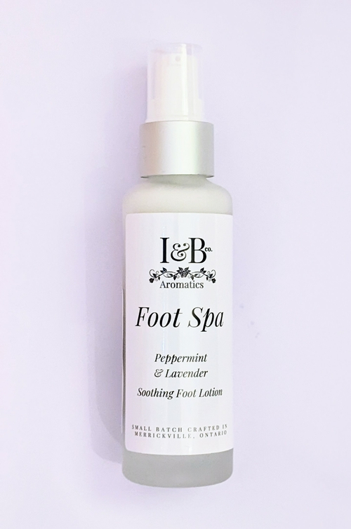 Foot Spa - Peppermint & Lavender Soothing Foot Lotion