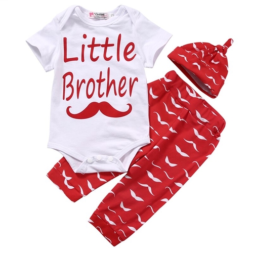 Brand Romper Set Fashion Cartoon Roupa De Bebe