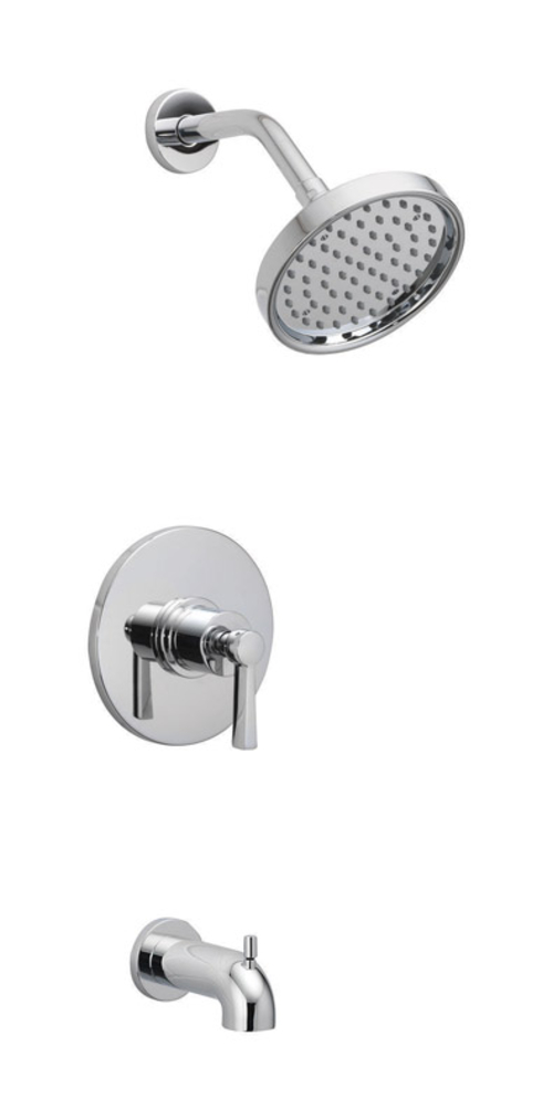 Oakbrook 4875233 Coastal Shower One Handle Tub & Shower Faucet, Ch