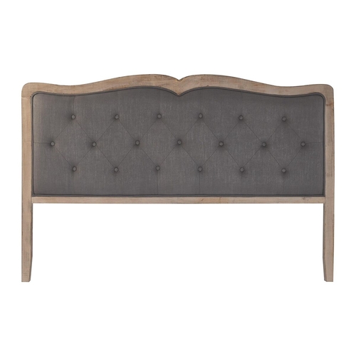 Headboard DKD Home Decor Dark grey Oak 180 x 10 x 120 cm