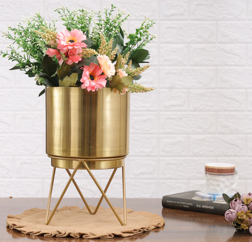 Elle Gold Planters (Pack of 1)