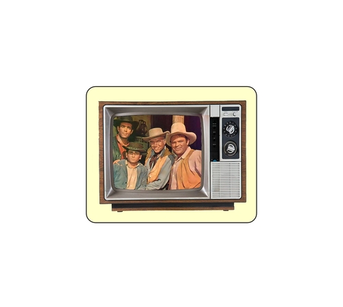 Bonanza Retro TV Show Celebrities Mouse Pad