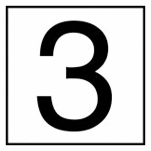 Inlays C821030 8 in. No Skid Ceramic Tile 3 Depth Marker