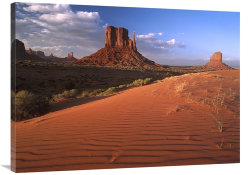 Global Gallery GCS-396808-3040-142 30 x 40 in. Sand Dunes & the Mitten