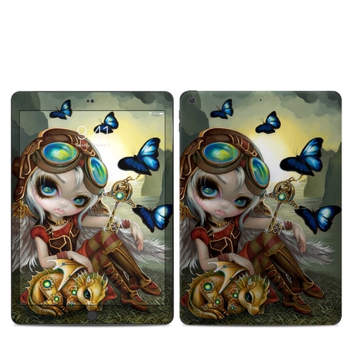 DecalGirl IPD7G-CLKWRKDRG Apple iPad 7th Gen Skin - Clockwork Dragonli