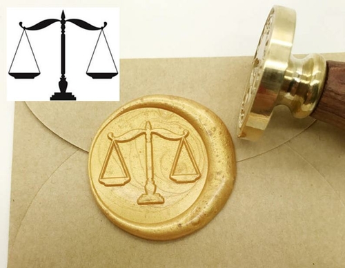 Libra Wax Seal Stamp Kit Constellation Wedding Birthday Invitation