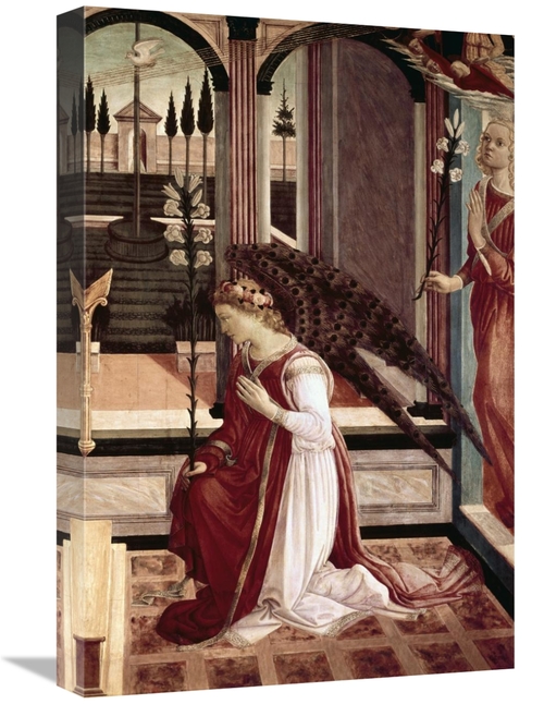 Global Gallery GCS-278240-22-142 22 in. Annunciation - Detail Art Prin