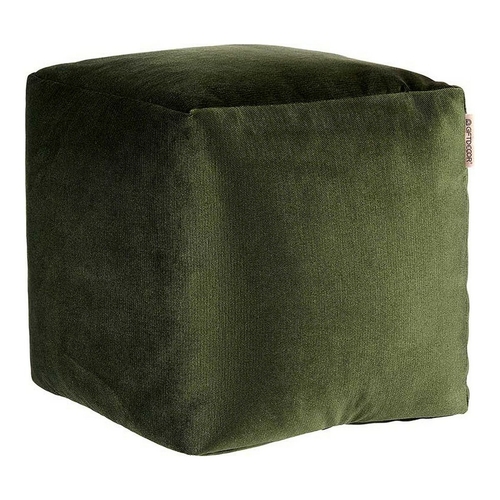 Pouffe Polyester Green polystyrene (30 x 30 x 30 cm)