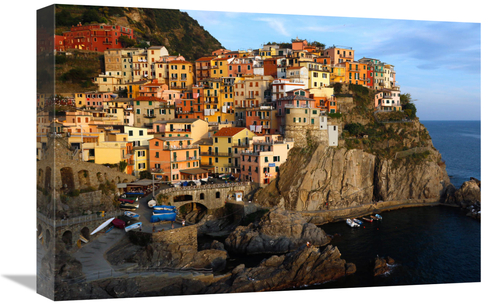 Global Gallery GCS-486516-22-142 22 in. Cinque Terra Evening Art Print