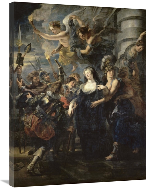 Global Gallery GCS-279930-36-142 36 in. The Flight From Blois - Life o