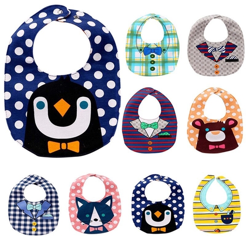 Cute Baby Bibs Kids Saliva Toddler Baby Boys Girls