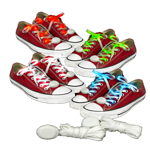 Blinkee LEDSHE-ASSRT LED Shoelaces, Assorted Color