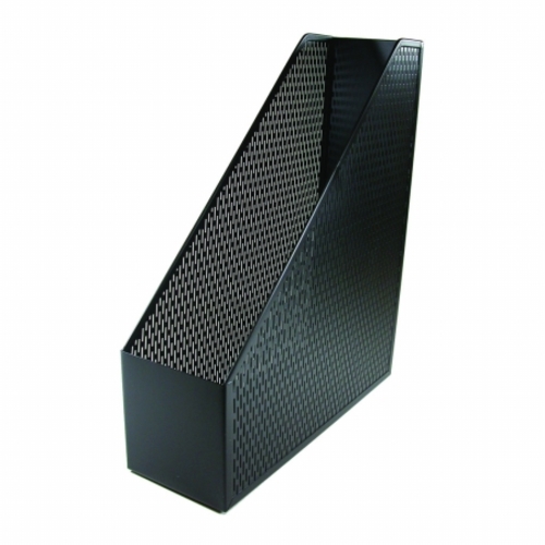 Artistic ART20004 Urban Collection Punched Metal Magazine File, Bl