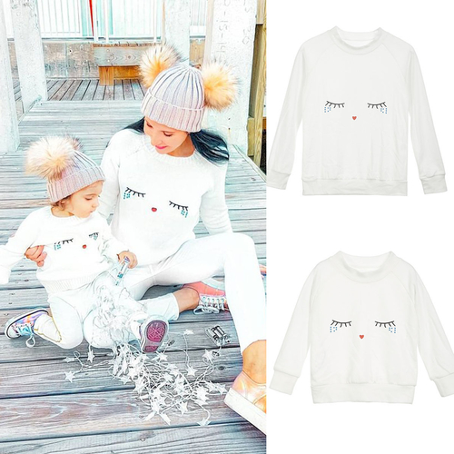 Family Matching Mother Mom Toddler Kids Girl Print