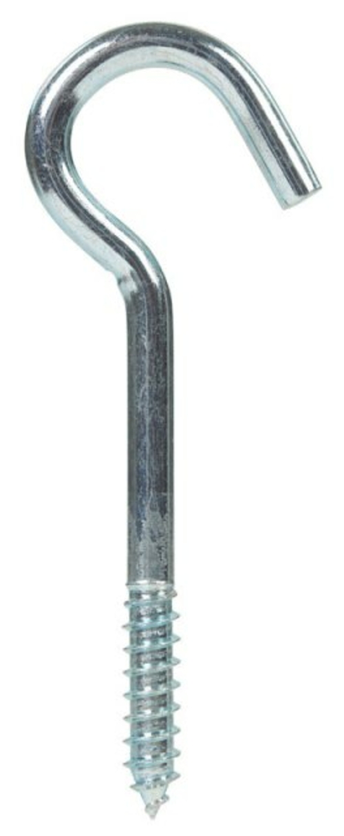 Hampton 02-3480-156 Ceiling Hook Zinc Plated - 5 in. - pack of 20