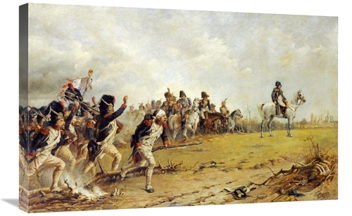 Global Gallery GCS-268391-30-142 30 in. Napoleons First Sight of Mosco