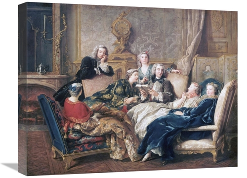 Global Gallery GCS-266182-22-142 22 in. La Lecture De Moliere Art Prin