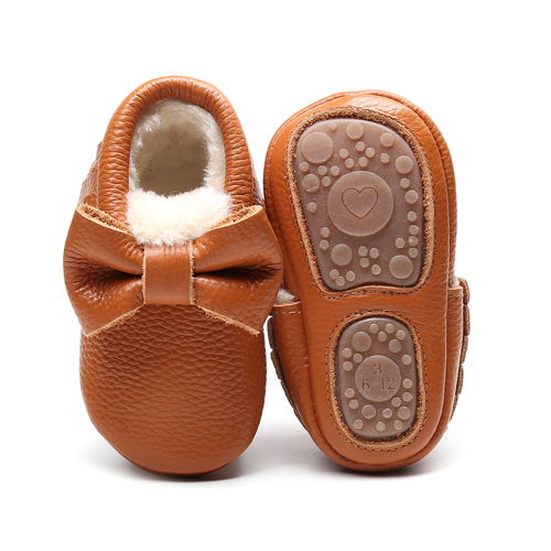 2019 Baby Winter Moccasins Shoes Fringe Big Bow